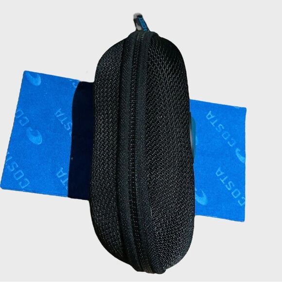 Costa Hard Eyeglasses Sunglasses Case and Glass Cleaner Wipe - Picture 5 of 6